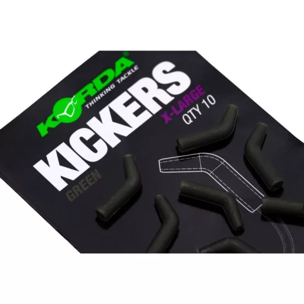 Korda Kickers XL Červeno/Biely Zahýbač háčika 10ks