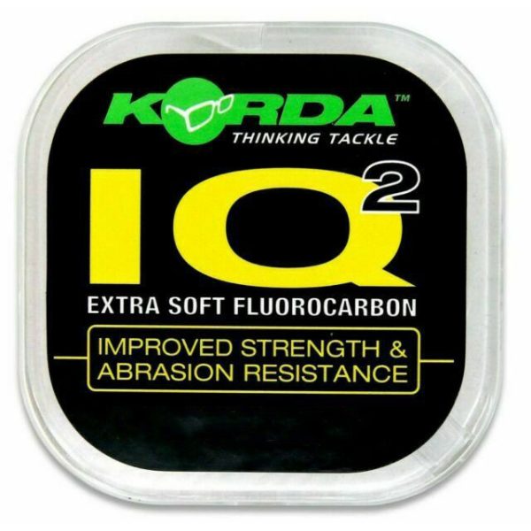 Korda IQ Extra Soft Fluorocarbon Hooklink 15lb - fluorocarbonový kaprový nadväzec