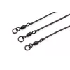 Korda Kable Leadcore Leader Ring Swivel Gravel Bojlis Montáž 50cm 3ks