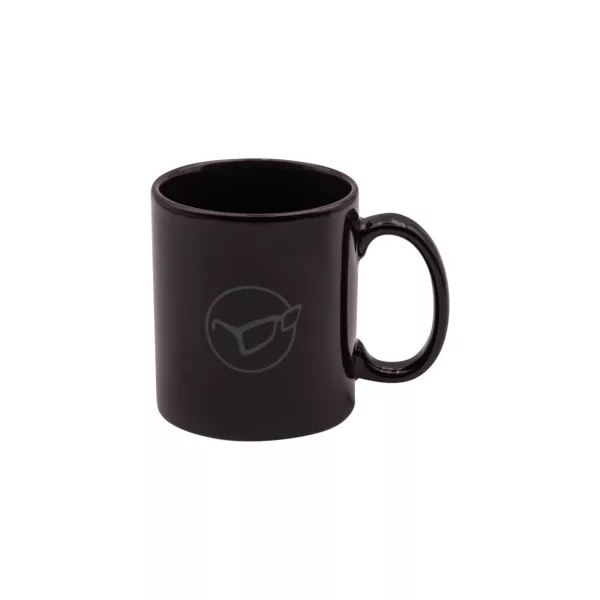 Korda - Mug Glasses Logo Olive - hrnček s logom okuliarov olivový