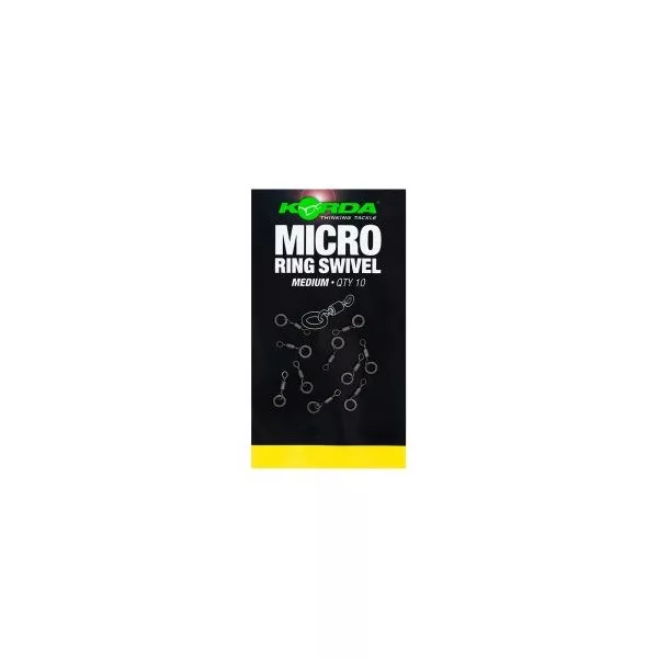 Korda Micro Rig Ring Swivel Medium - mikro obratlík