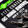 Korda PTFE QC Ring Swivel Size 8 Otočný obratlík 8ks