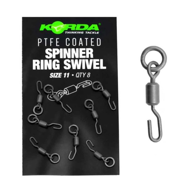 Korda PTFE Spinner Ring Swivel XX 11 Obratlík 8ks