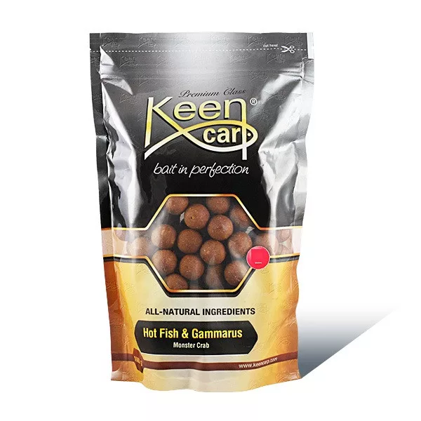Keen Carp Hot Fish&Gammarus - Monster Crab 24mm - Bojle s príchuťou morského kraba