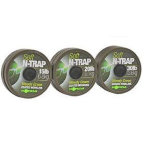   Korda N-Trap Soft 20lb Weedy Green  - bojliesový nadväzcový vlasec