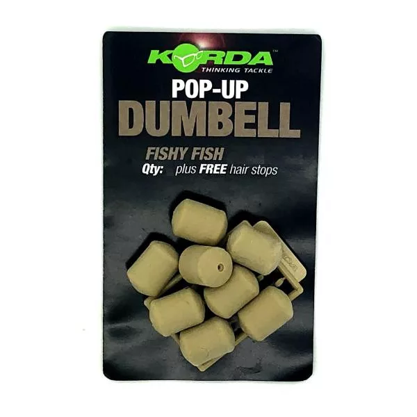 Korda Pop-up Dumbell Fishy Fish (12mm) - 8 pcs - imitácia nástrahy