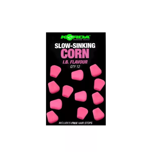 Korda Slow Sinking Corn Fruity Squid Pink Gumová kukurica