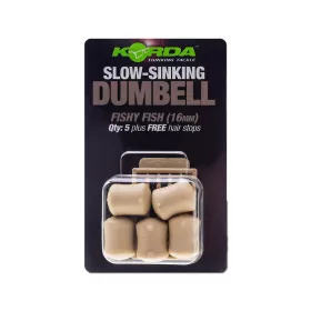  Korda Slow Sinking Dumbell Banoffee Imitácia nástrahy 12mm 8 ks