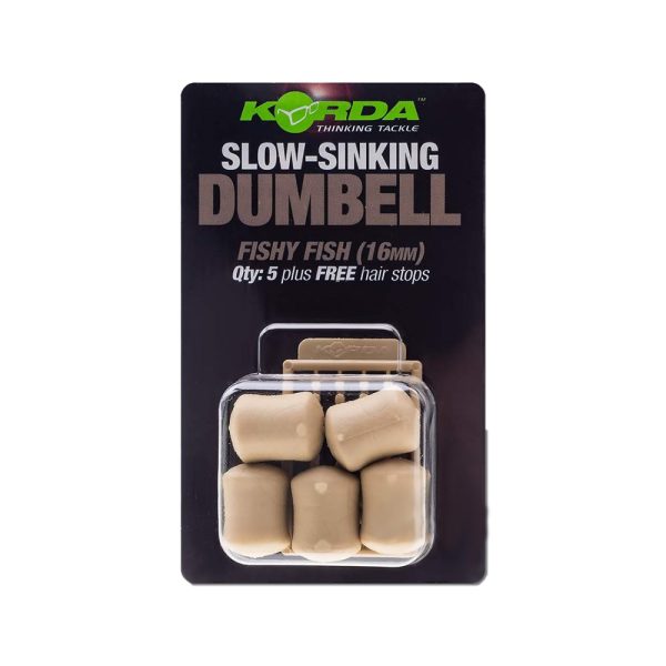 Korda Slow Sinking Dumbell Banoffee Imitácia nástrahy 12mm 8 ks