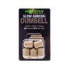 Korda Slow Sinking Dumbell Banoffee Imitácia nástrahy 16mm 5ks