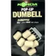 Korda Pop-up Dumbell Banoffee (12mm) - 8 pcs - imitácia nástrahy