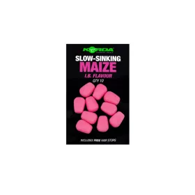 Korda Ružová Pomaly klesajúce Gumená kukurica 10ks