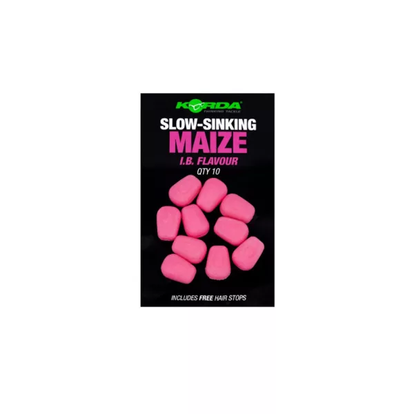 Korda Ružová Pomaly klesajúce Gumená kukurica 10ks
