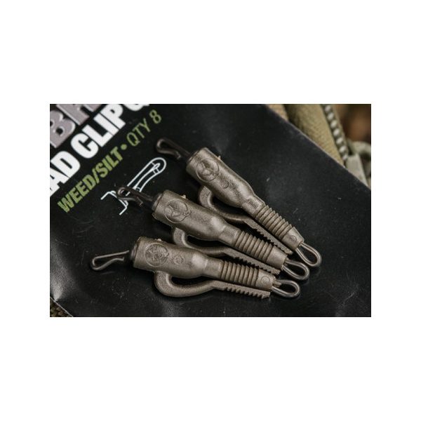Korda QC Hybrid Lead Clip Weed / Silt - olovený klip