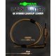 Korda - Dark Matter Leader 50 cm QC Hybrid Clip Gravel rýchlospojkový štrkovo sfarbený nadväzec