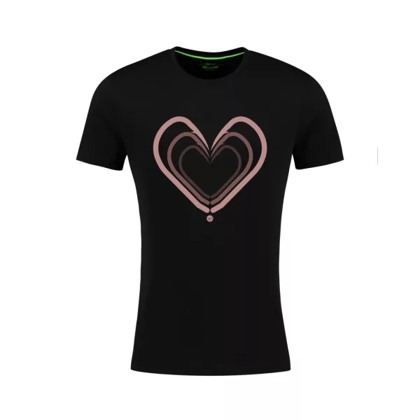 Korda Black Womens Love T-Shirt Női Horgász Póló 3XL