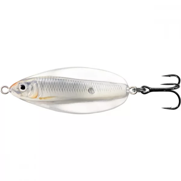 Livetarget Erratic Shiner Spoon Glow/Pearl 11gr 5,5cm Kolísavá plandavka