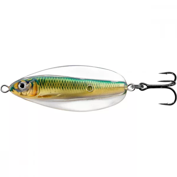 Livetarget Erratic Shiner Spoon Gold/Green 14gr 6cm Kolísavá plandavka