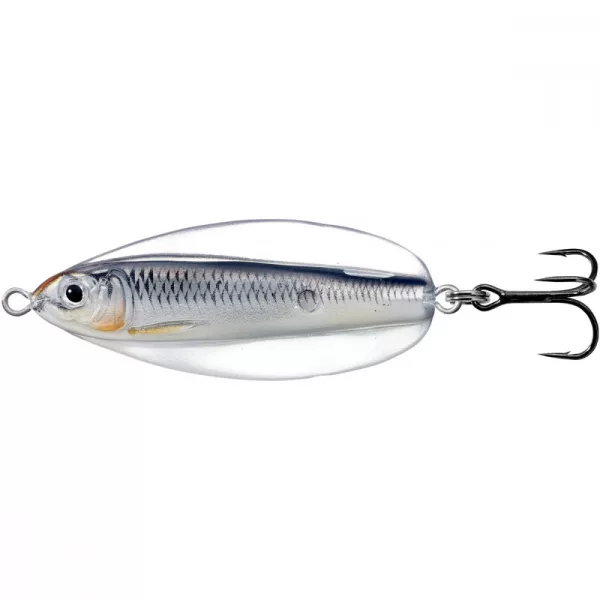 Livetarget Erratic Shiner Spoon Glow/Black 14gr 6cm Kolísavá plandavka