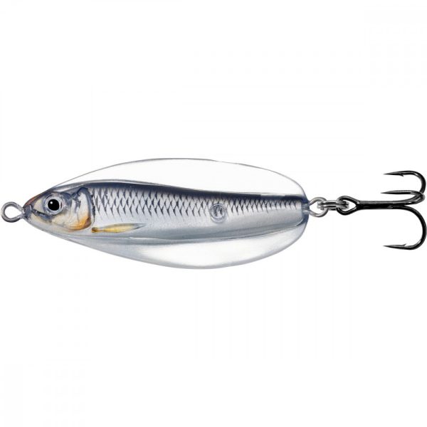 Livetarget Erratic Shiner Spoon Silver/Black 21gr 7cm Kolísavá plandavka