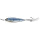 Livetarget Flutter Shad Jigging Spoon Strieborná/Modrá 11gr 5cm Kolísavá plandavka
