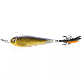   Livetarget Flutter Shad Jigging Spoon Zlatá/Čierna 11gr 5cm Kolísavá plandavka