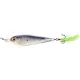 Livetarget Flutter Shad Jigging Spoon Svietiaca/Čierna 11gr 5cm Kolísavá plandavka