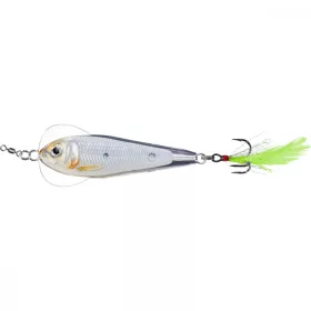   Livetarget Flutter Shad Jigging Spoon Svietiaca/Perlová 11gr 5cm Kolísavá plandavka