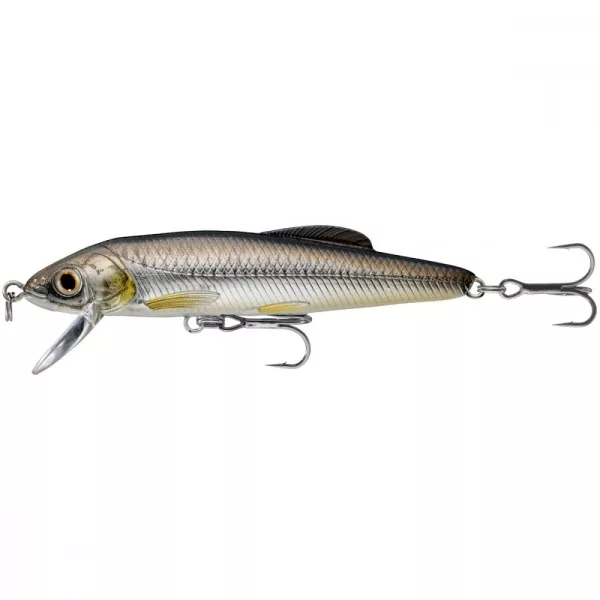 Livetarget Minnow Finesse Jerkbait Silver/Black 6cm 11gr Wobler