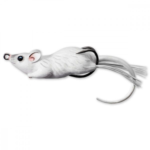 Livetarget Mouse Walking Bait Biela/Biela 6cm 11gr Myšacia umelá nástraha
