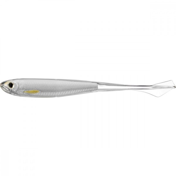 Livetarget Ghost Tail Minnow Dropshot Bait Silver/Pearl 9,5cm Gumová nástraha