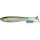 Livetarget Slow-Roll Shiner Paddle Tail Silver/Green 10cm Gumová nástraha 4ks