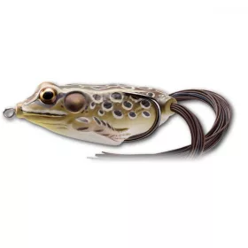   Livetarget Frog Walking Bait Svetlohnedá/Hnedá 4,5cm 7gr Žabia umelá nástraha