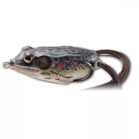   Livetarget Frog Walking Bait Hnedá/Čierna 4,5cm 7gr Žabia umelá nástraha