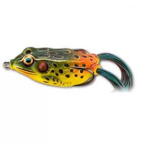   Livetarget Frog Walking Bait Smaragdová/Červená 4,5cm 7gr Žabia umelá nástraha