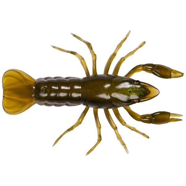 Livetarget Crawfish Un-Rigged Green-Moss 7,1cm Sinking Plastový Rak