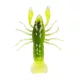 Livetarget Crawfish Un-Rigged Chartreuse-Green 7,1cm Sinking Plastový Rak 6ks