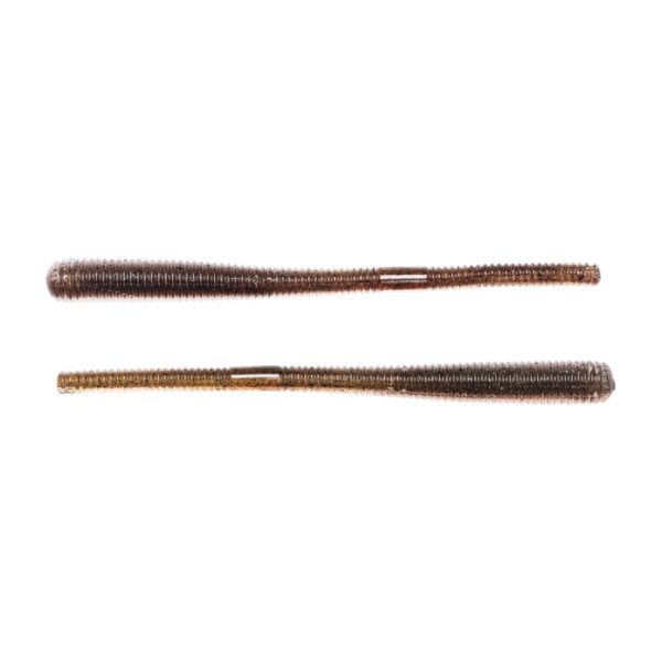 Livetarget Finesse Worm Brown-Black 14cm Imitácia Červa 10ks