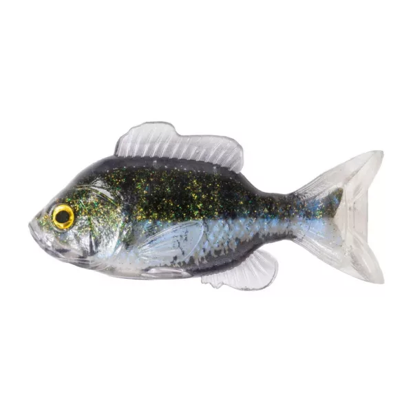 Livetarget Sunfish Unrigged Green-Pearl 8,5cm Gumový slnečník 4ks