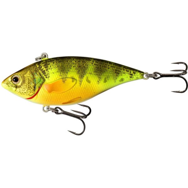 Livetarget Yellow Perch Rattlebait Florescent-Uv 6cm 11gr Potápavý Vobler