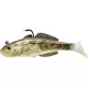 Livetarget Hlavačkový Swimbait Prírodný 9cm 21gr Plastová hlaváčka