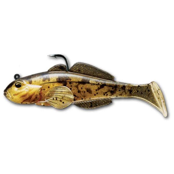 Livetarget Hlaváč Swimbait Prírodno-zlatá 9cm 21gr Plastový Hlaváč