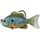 Livetarget Slnečnica Swimbait Prírodno-modrá Pumpkinseed 11cm 25gr Slnečnica Plastová Nástraha