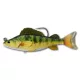 Livetarget Yellow Perch Swimbait Žlto-zelená 11,3cm 21gr Plastová nástraha