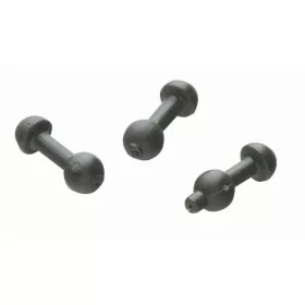 Mivardi Tmavo zelené Heli Chod Korálky 10ks