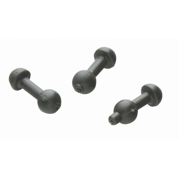 Mivardi Tmavo zelené Heli Chod Korálky 10ks