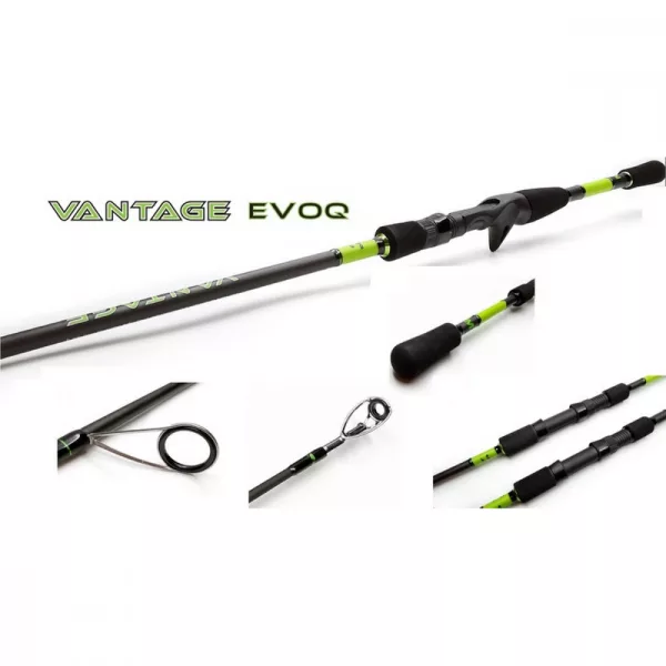 Mustad Vantage Evoq Baitcaster M 2-dielny 2,07m 10-35gr Prívlačový prút
