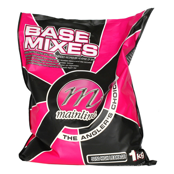 Mainline Base Mixes 50/50 High Leakage 1 kg - základná zmes na boilies
