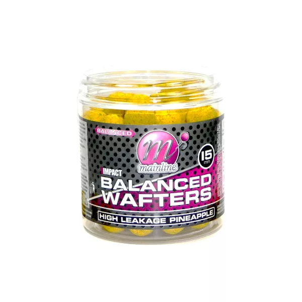 Mainline High Impact Balanced Wafter H. L. Pineapple- 15mm - wafters boilie