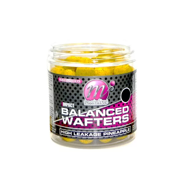 Mainline High Impact Balanced Wafter H. L. Pineapple- 18mm - wafters boilie